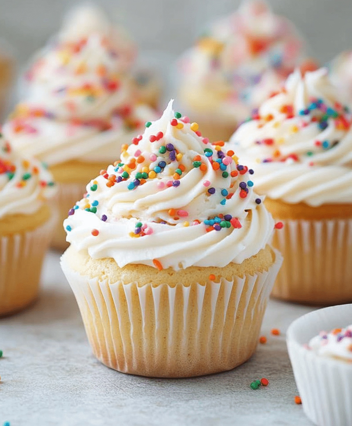Colorful Confetti Cupcakes Recipe