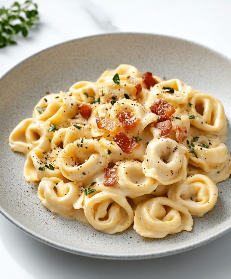 Tortellini Carbonara Recipe