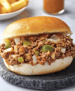 Philly Cheesesteak Sloppy Joes Recipe