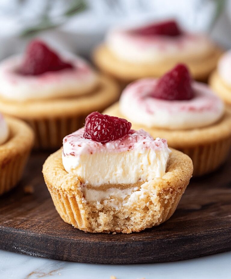 Creamy Cheesecake Cookie Cups Recipe
