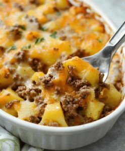 Hearty Ground Beef And Potatoes Recipe