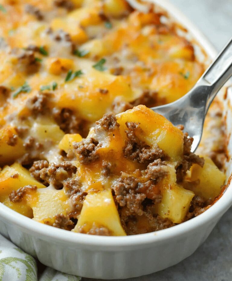Hearty Ground Beef And Potatoes Recipe