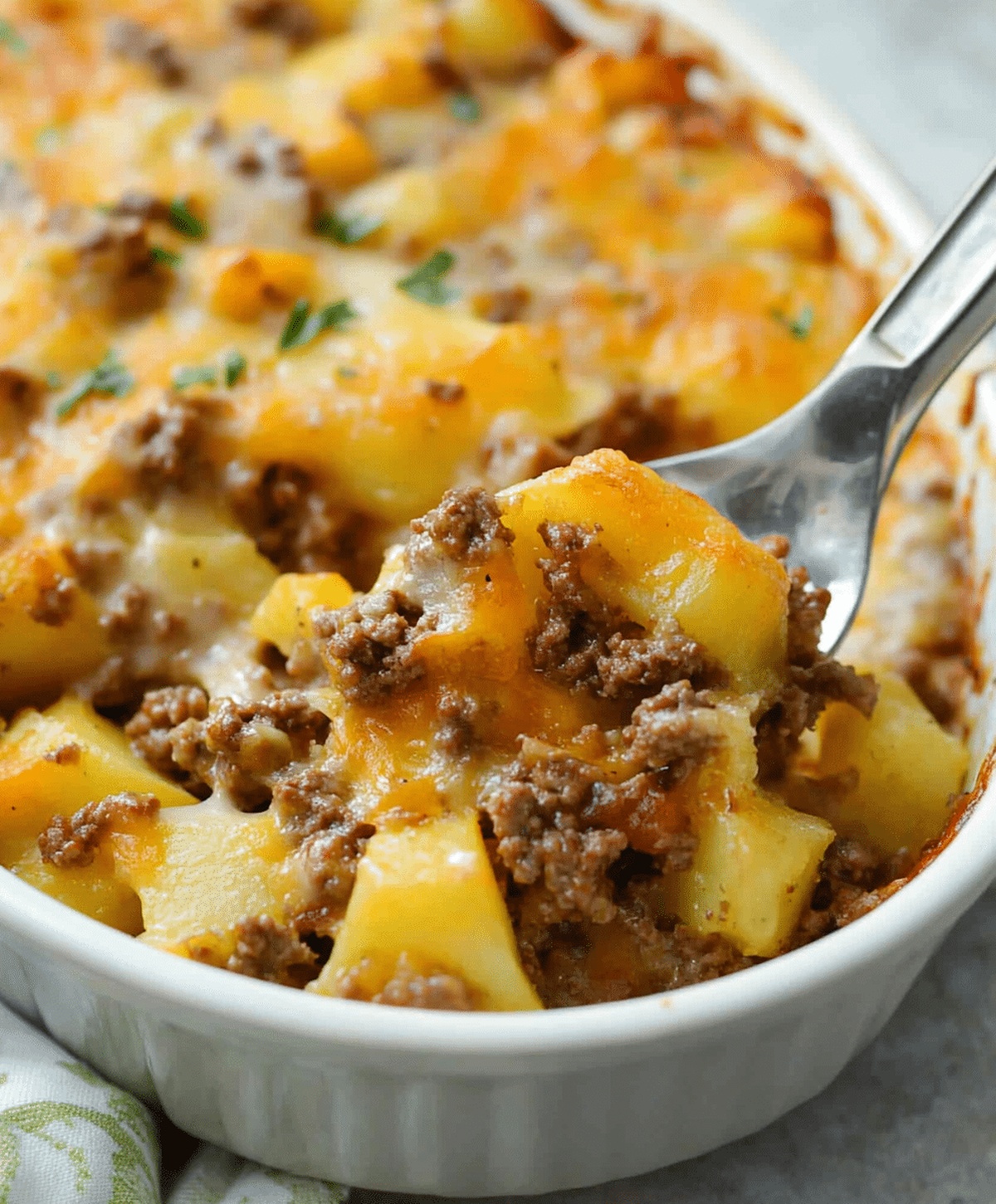Hearty Ground Beef And Potatoes Recipe