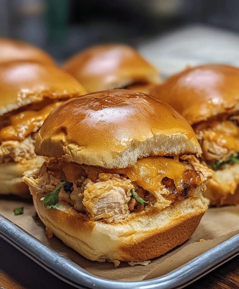 Quick and Zesty Crack Chicken Sliders Recipe