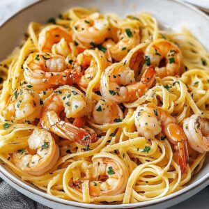 Garlic Butter Shrimp Pasta Recipe