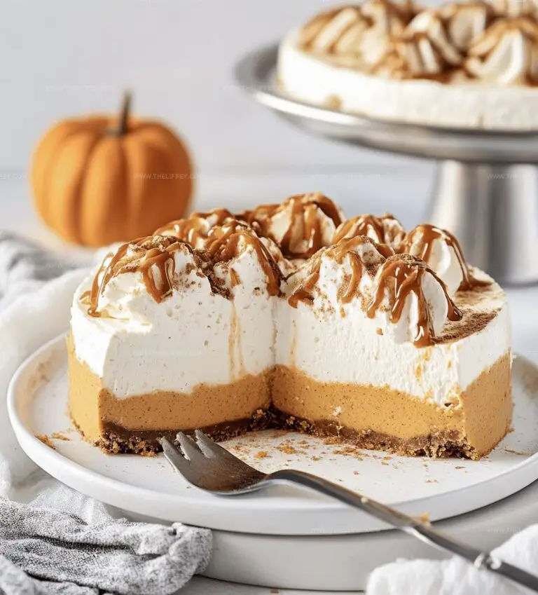 Creamy No-Bake Pumpkin Cheesecake Recipe