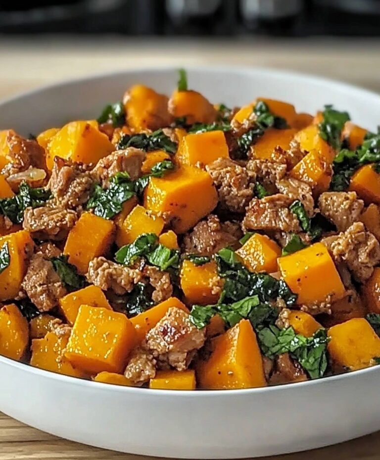 Easy One-Skillet Turkey & Sweet Potatoes Recipe