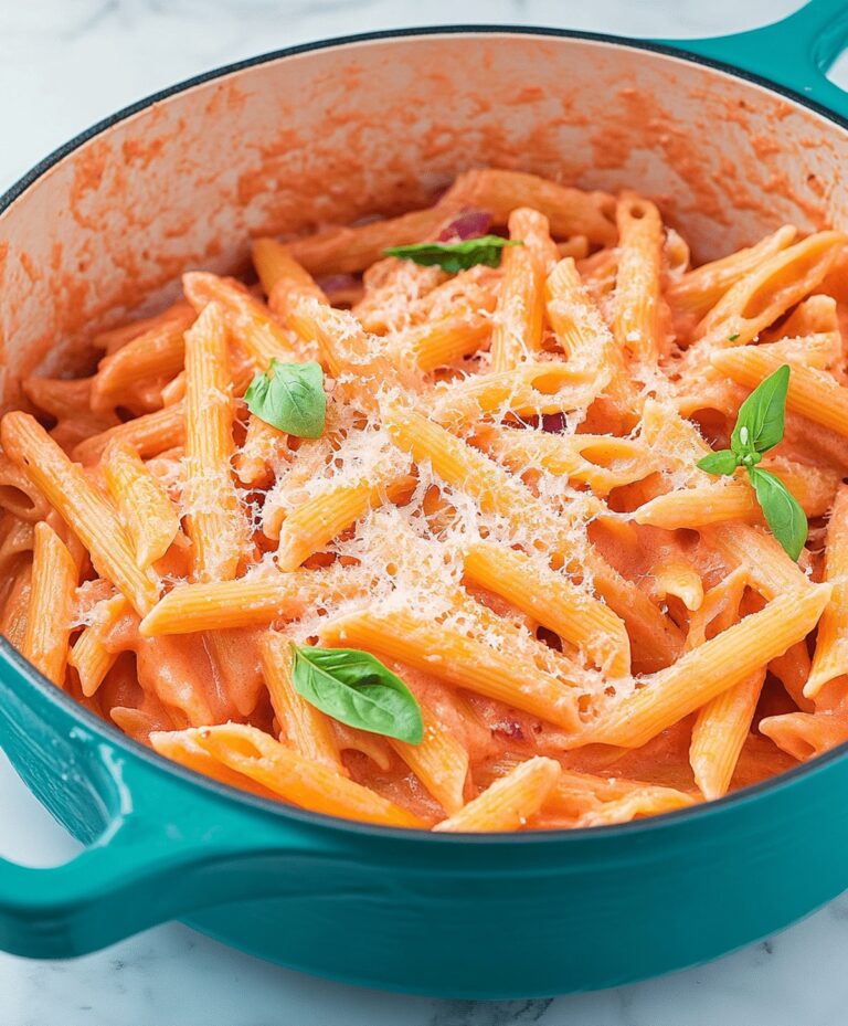 Italian Pink Sauce Rose Pasta Recipe