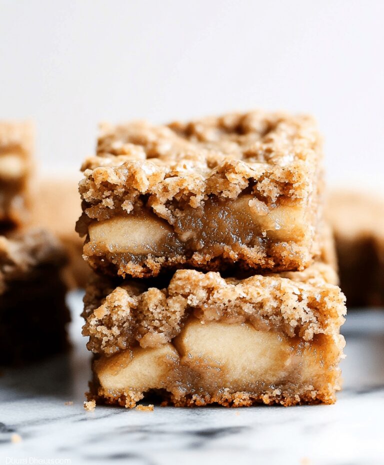 Brown Butter Apple Blondies Recipe