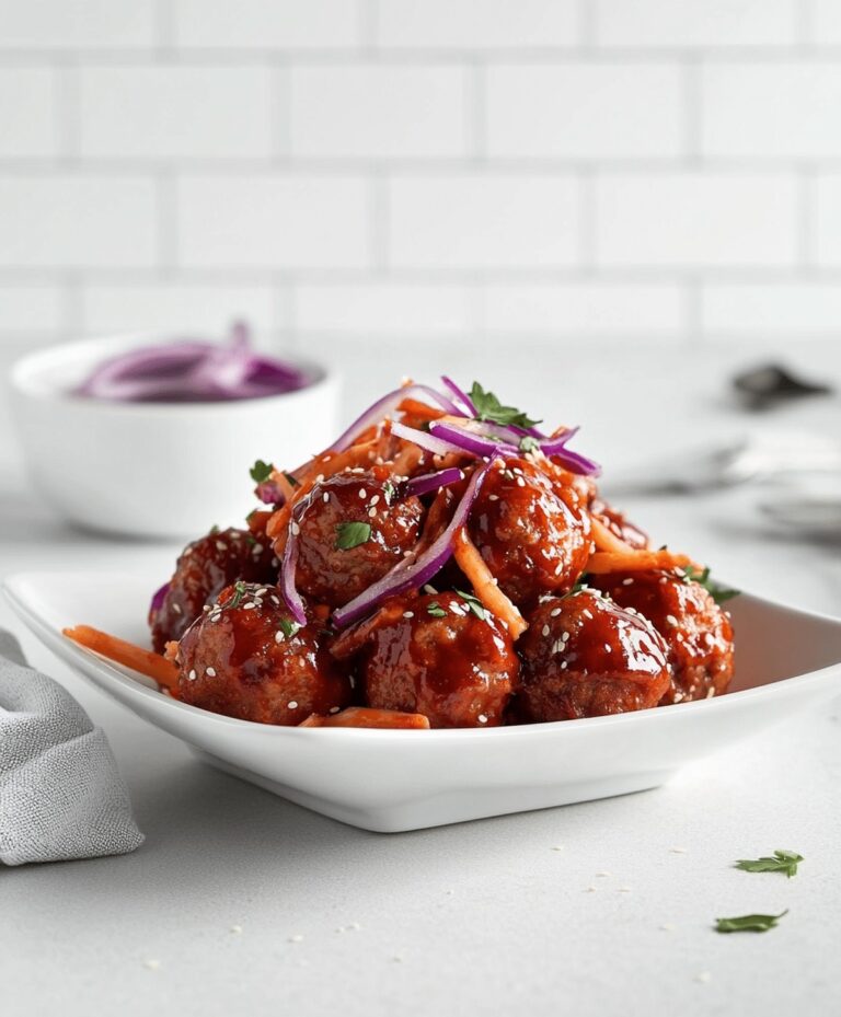 Tangy Pineapple BBQ Meatballs Recipe