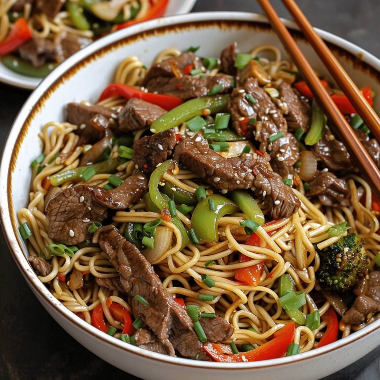 Hoisin Beef Noodles Recipe