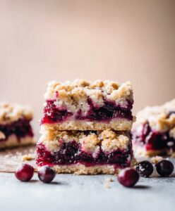 Irresistible Cranberry Crumble Pie Bars Recipe