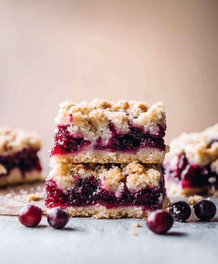 Irresistible Cranberry Crumble Pie Bars Recipe