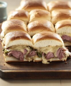 Philly Cheese Steak Sliders Recipe