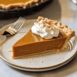 Homemade Pumpkin Pie Recipe