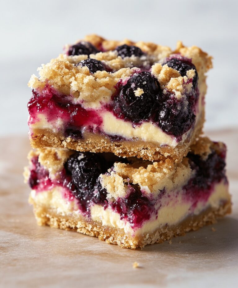 Blueberry Cream Cheese Bars Recipe