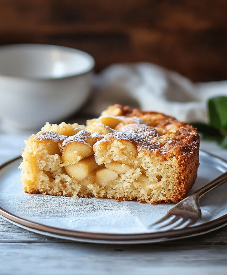 Moist Apple Cake Recipe