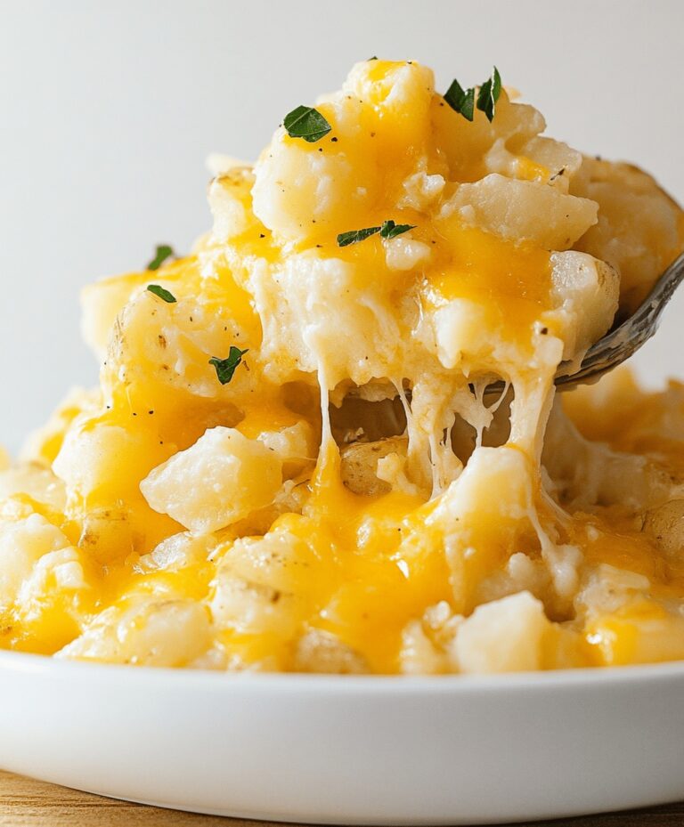 Slow Cooker Cheesy Potatoes Recipe