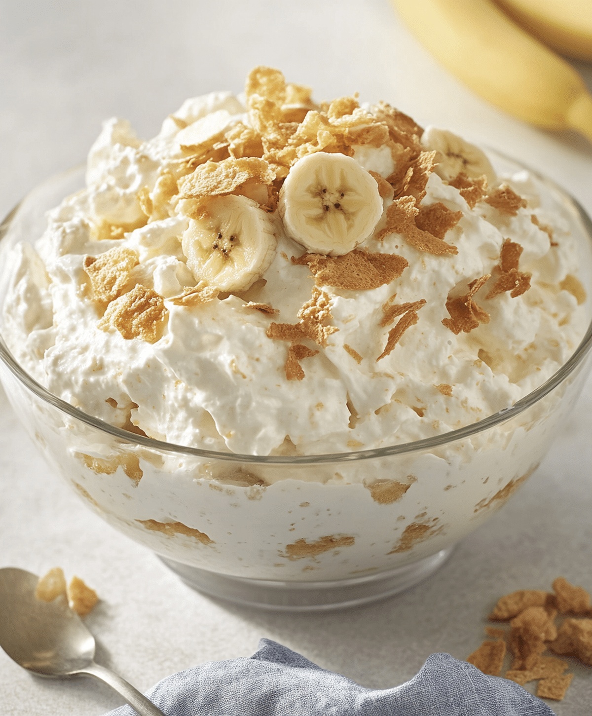 Quick Banana Pudding Fluff Salad Recipe