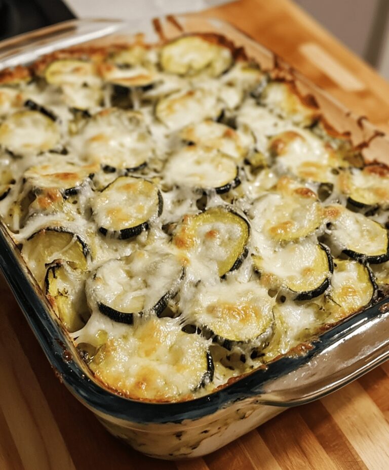 Cheesy Zucchini Casserole Recipe