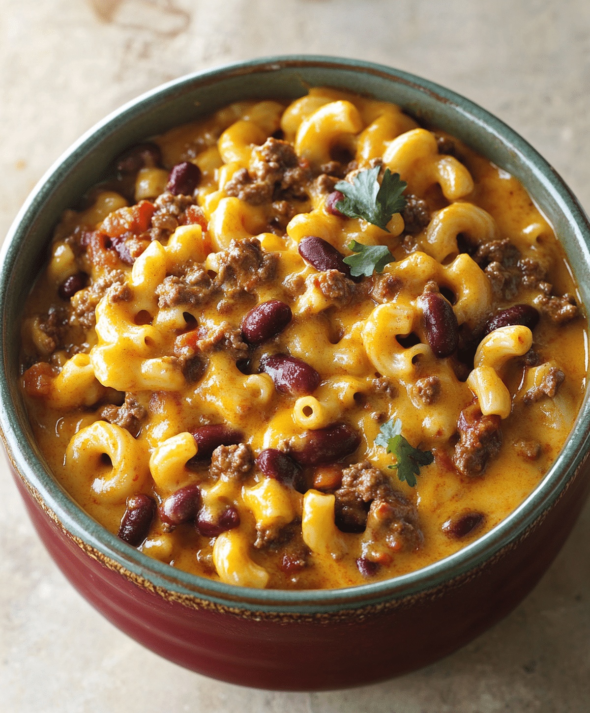 Simple Crockpot Chili Mac And Cheese Recipe