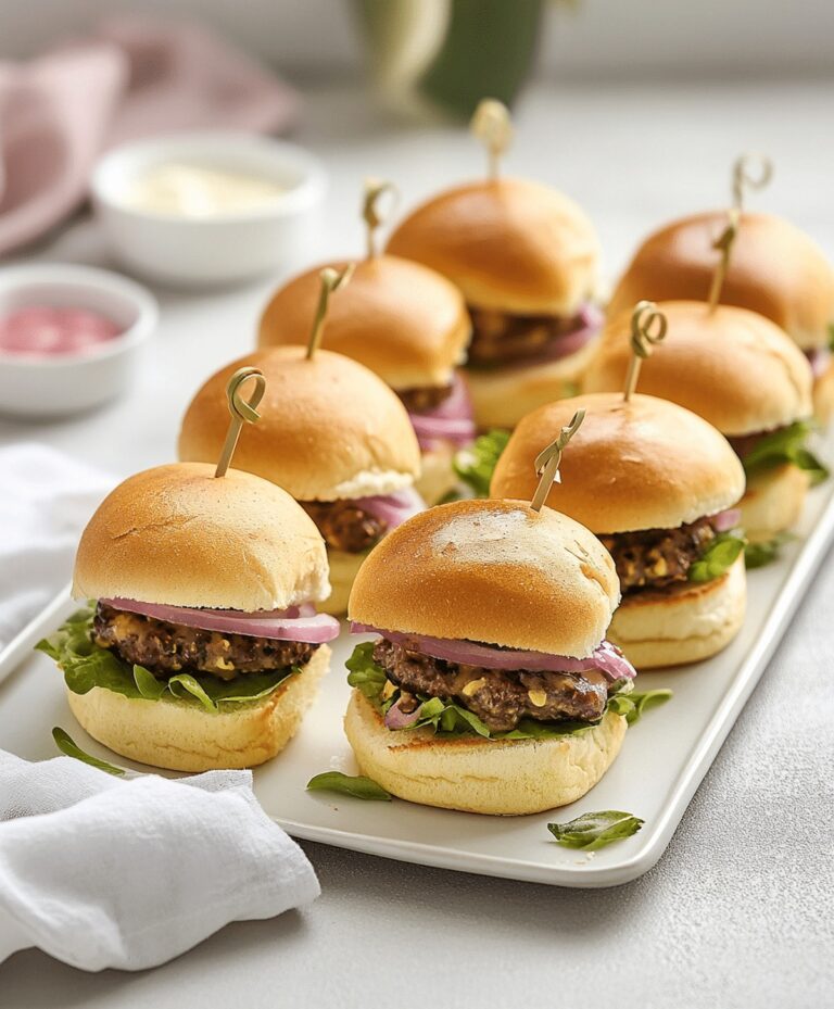 Mini Sliders Recipe
