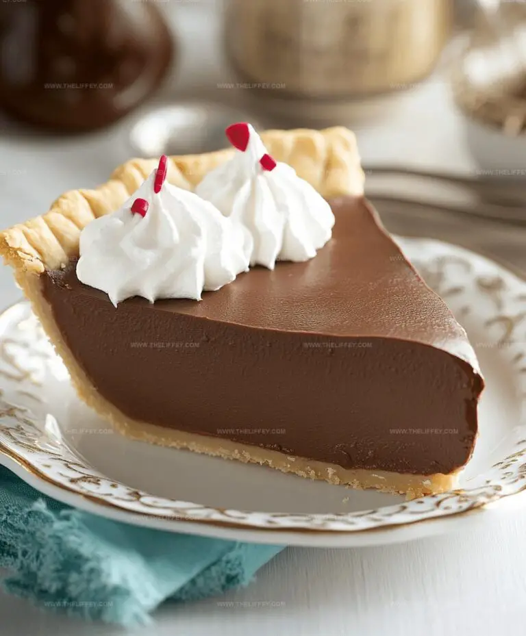 Easy Chocolate Pie Recipe