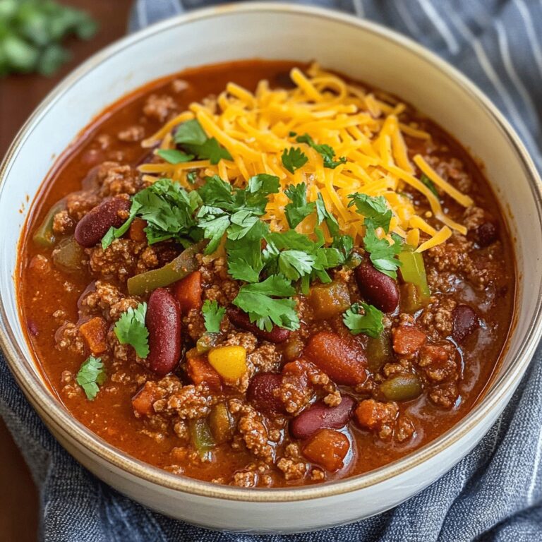 Delicious Homemade Chili Recipe