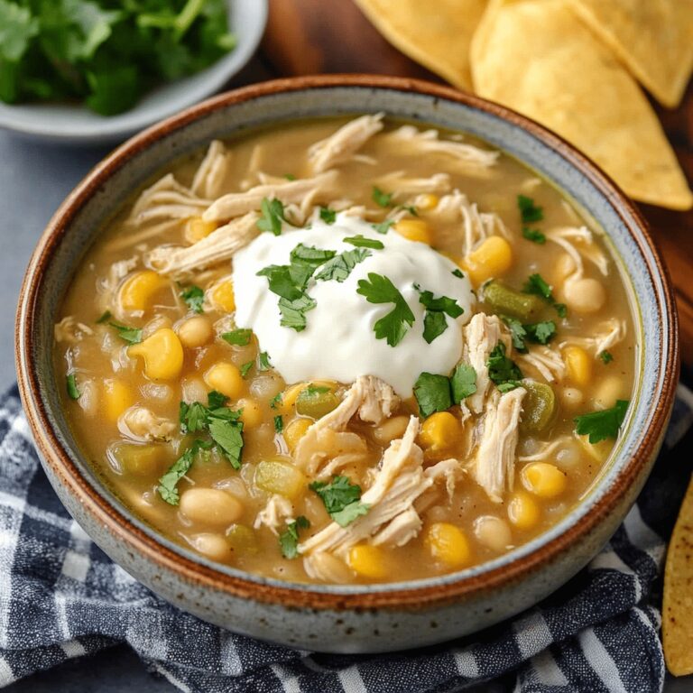 Slow Cooker White Chicken Chili Recipe