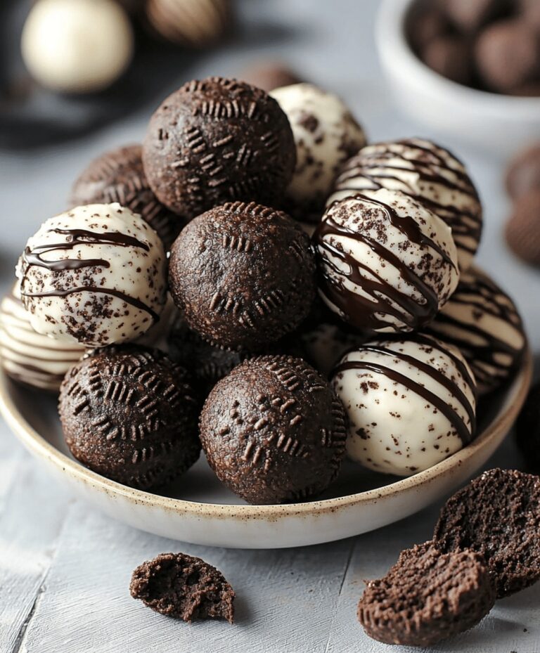 Creamy Oreo Balls Recipe