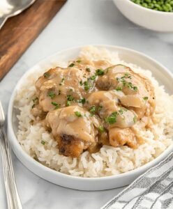 Smothered Chicken And Rice Recipe