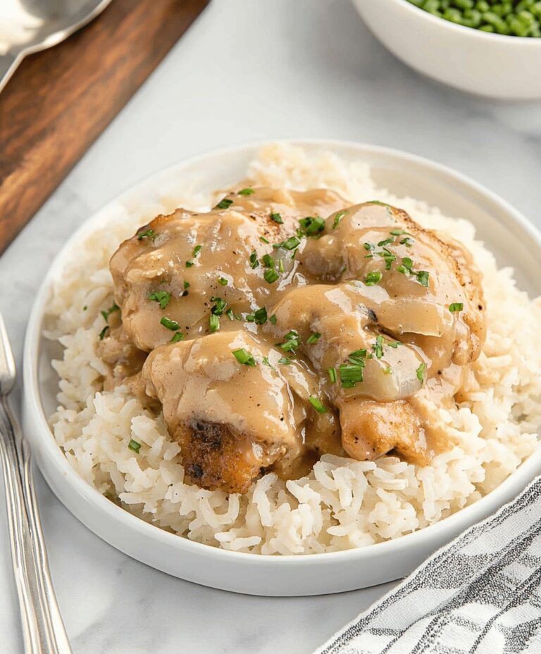 Smothered Chicken And Rice Recipe