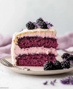Blackberry Lavender Cake Recipe