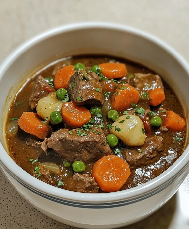 Classic Beef Stew Recipe