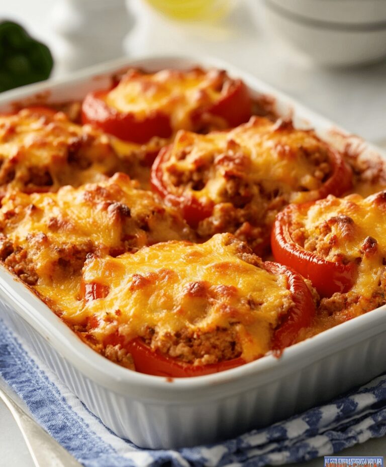 Delicious Pioneer Woman Stuffed Pepper Casserole Recipe
