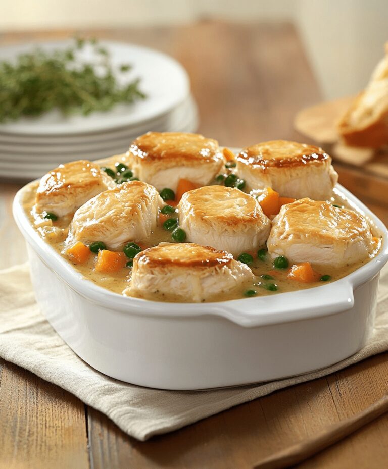 Chicken Pot Pie Casserole Recipe