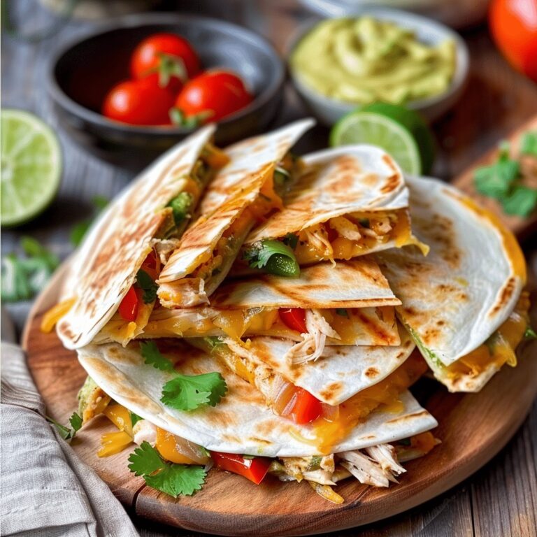 Chicken Quesadillas Recipe