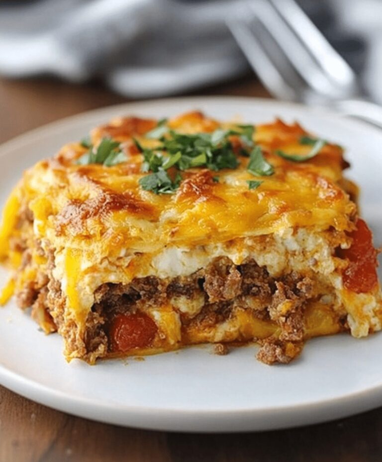 Cheesy John Wayne Casserole Recipe