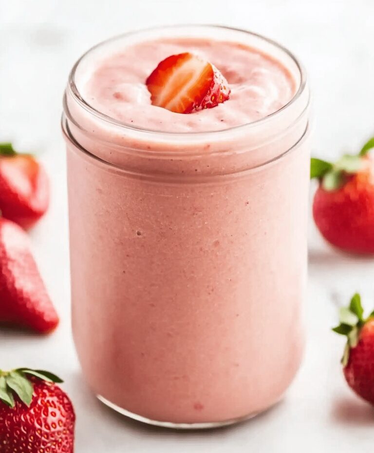 Fat Burning Strawberry Smoothie Recipe