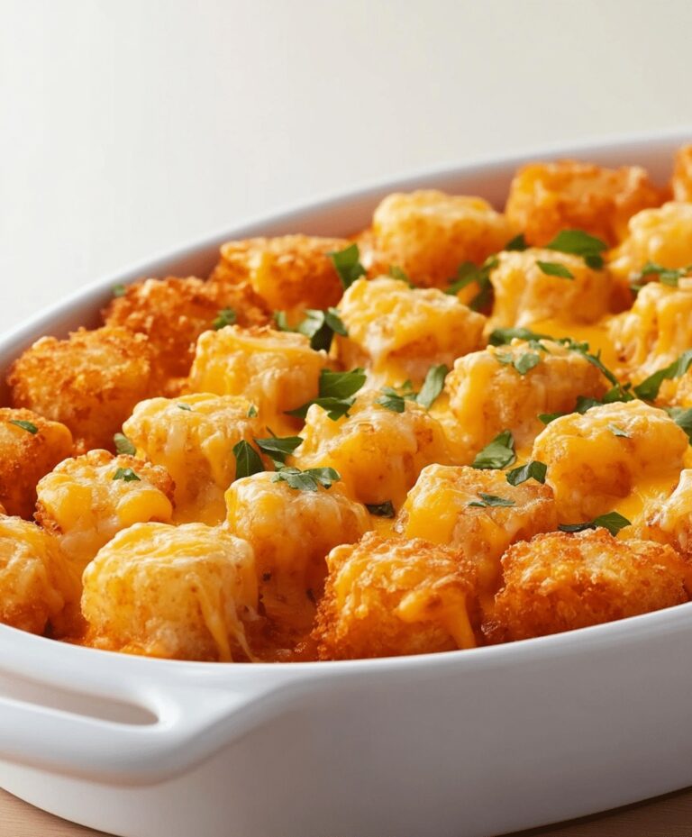 Crispy Tater Tot Casserole Recipe