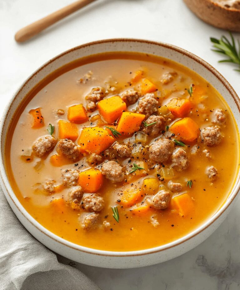 Sausage And Sweet Potato Soup Recipe