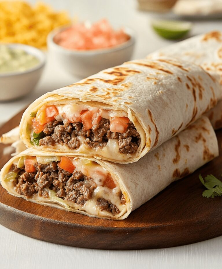 Easy Beef Fiesta Wraps Recipe