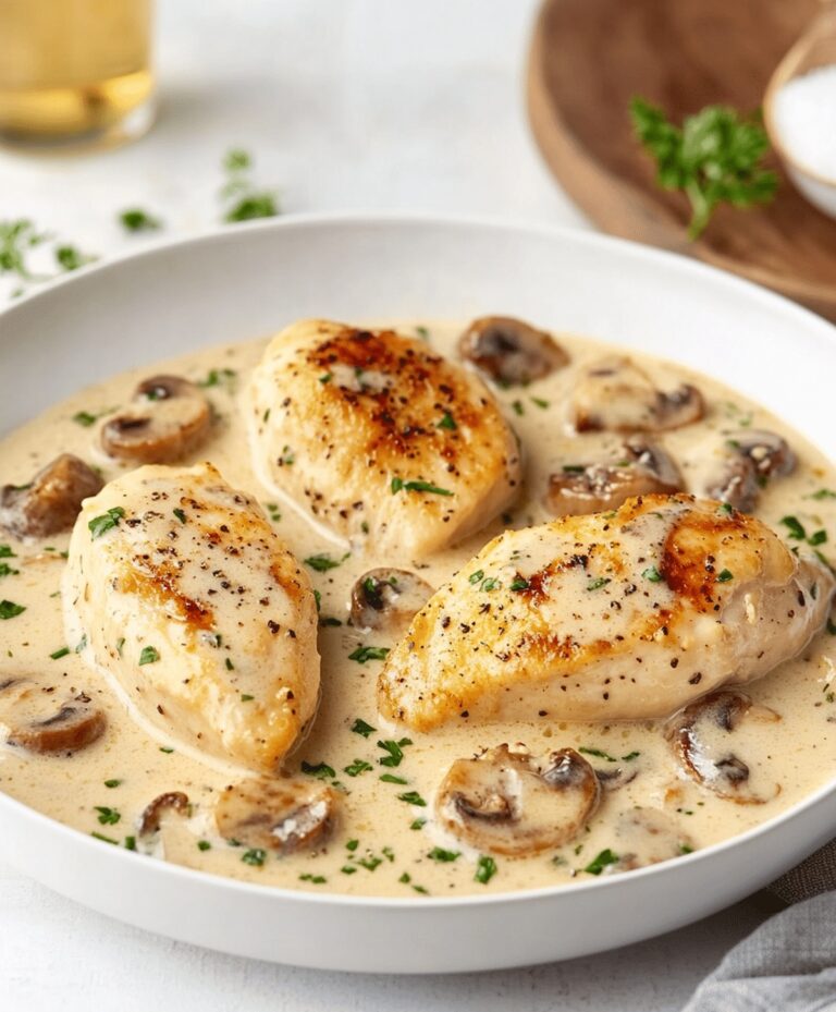 Savory Chicken Diane Recipe