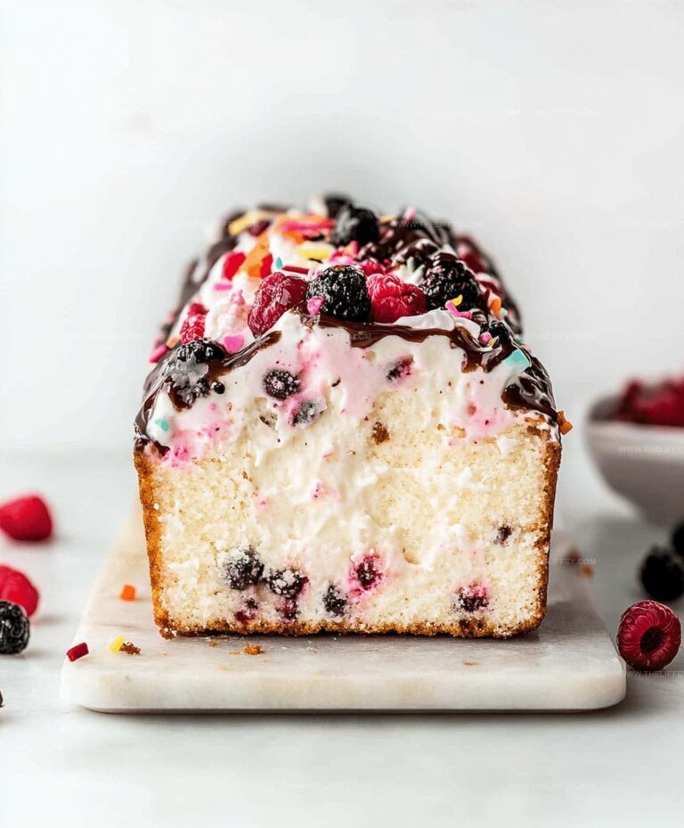 Quick and Delicious Ice Cream Loaf Cake Recipe