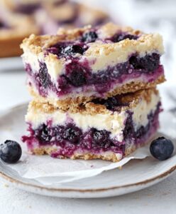 Best Blueberry Cream Cheese Bars Recipe