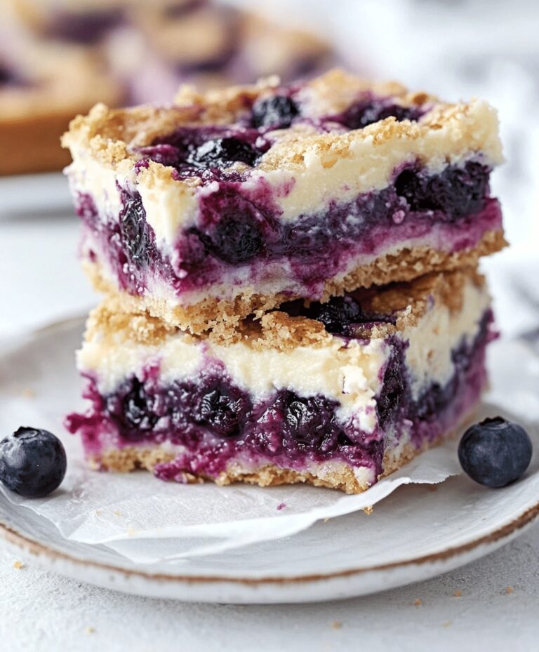 Best Blueberry Cream Cheese Bars Recipe