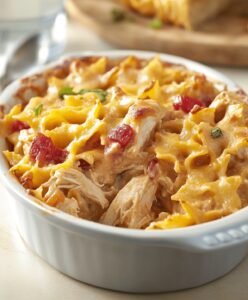 Delicious BBQ Ranch Chicken Casserole Recipe