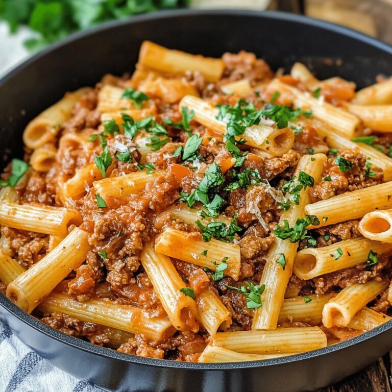 Savory One Pot Beef Ragu Pasta Recipe