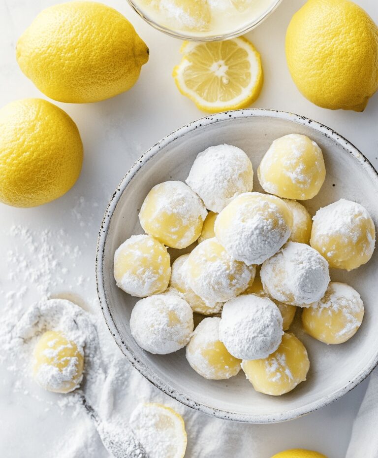 Zesty Lemon Truffles Recipe
