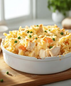 Easy Chicken Noodle Casserole Recipe